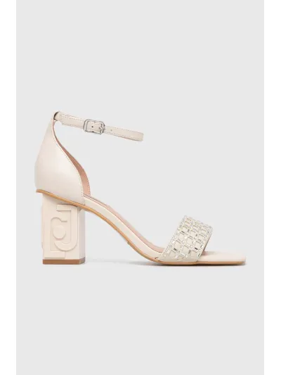 Liu Jo - Violet - Bőr Magassarkú Női szandál