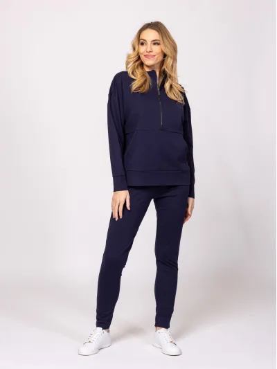 Heavy Tools - TAYRA / NAVY - Női melegítő pulóver