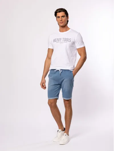 Heavy Tools - ZETS25 / JEANS - Sportos Férfi rövidnadrág