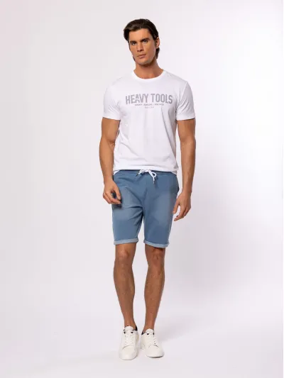 Heavy Tools - ZETS25 / JEANS - Sportos Férfi rövidnadrág