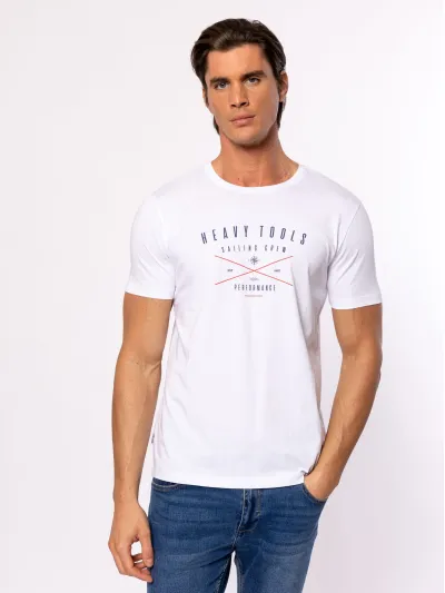 Heavy Tools - MAGER / WHITE - Férfi póló