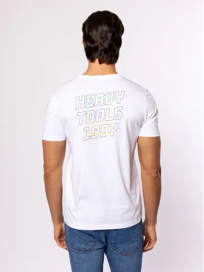 Heavy Tools - MARLOCK / WHITE - Férfi póló