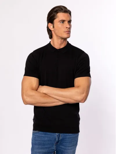 Heavy Tools - DETROIT / BLACK - Galléros Férfi póló