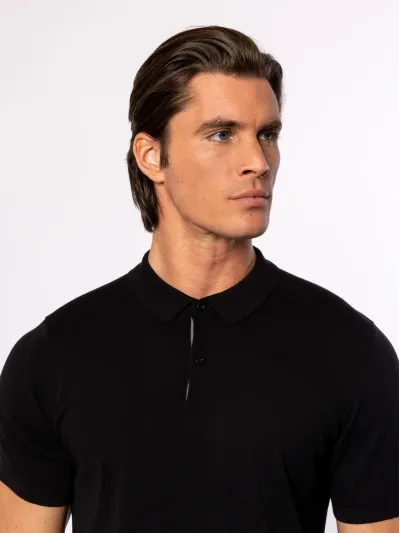 Heavy Tools - DETROIT / BLACK - Galléros Férfi póló