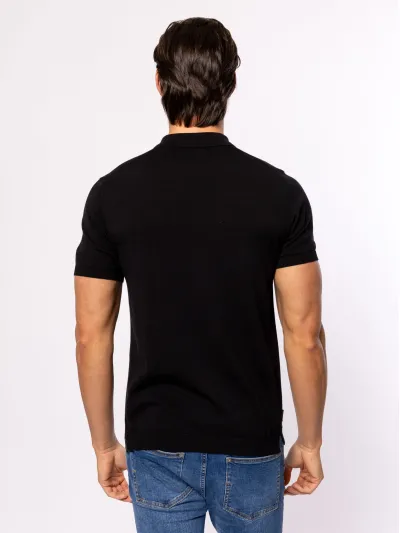 Heavy Tools - DETROIT / BLACK - Galléros Férfi póló