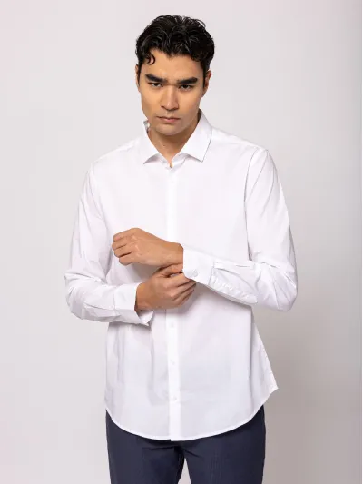 Heavy Tools - ROKET / WHITE - Férfi ing