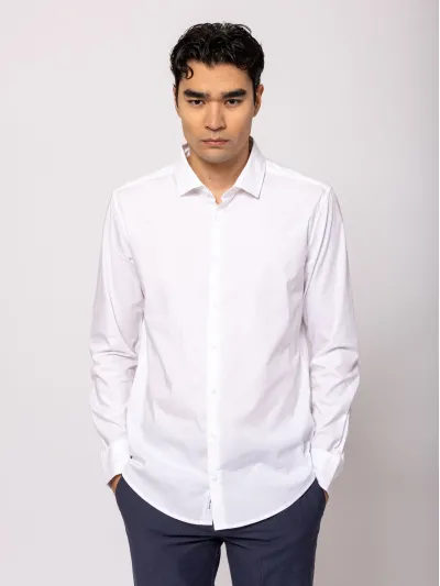 Heavy Tools - ROKET / WHITE - Férfi ing