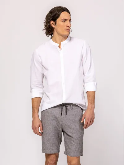 Heavy Tools - WALERIO / OLIVE - Elegáns Férfi rövidnadrág