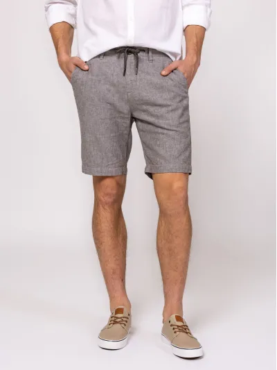 Heavy Tools - WALERIO / OLIVE - Elegáns Férfi rövidnadrág