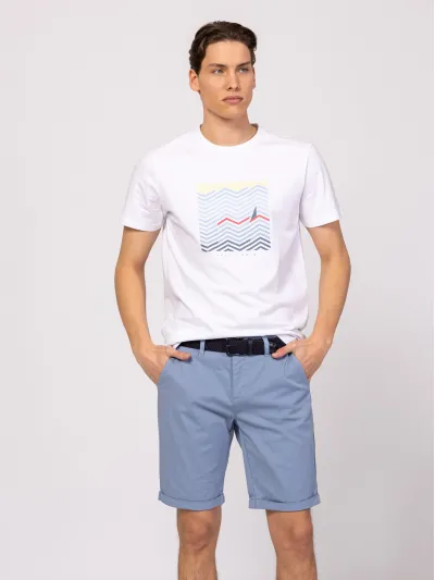 Heavy Tools - WARMANS25 / BLUE - Elegáns Férfi rövidnadrág