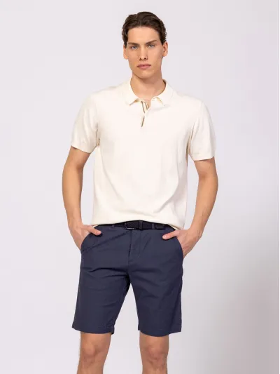 Heavy Tools - WALKER / NAVY - Elegáns Férfi rövidnadrág