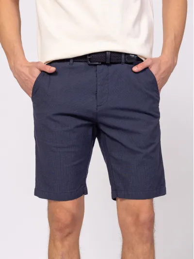Heavy Tools - WALKER / NAVY - Elegáns Férfi rövidnadrág