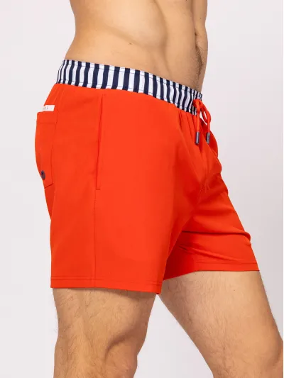 Heavy Tools - JUMBO / RED - Férfi fürdőnadrág