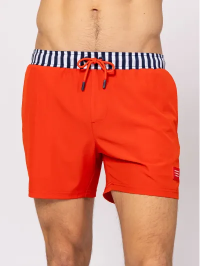 Heavy Tools - JUMBO / RED - Férfi fürdőnadrág