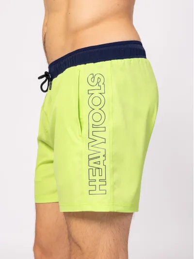 Heavy Tools - JOURNEY / LIME - Férfi fürdőnadrág