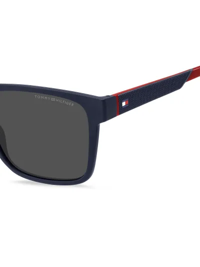 Tommy Hilfiger napszemüveg - Polo Pique Leisure - Black Red / Grey