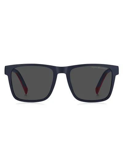Tommy Hilfiger napszemüveg - Polo Pique Leisure - Black Red / Grey