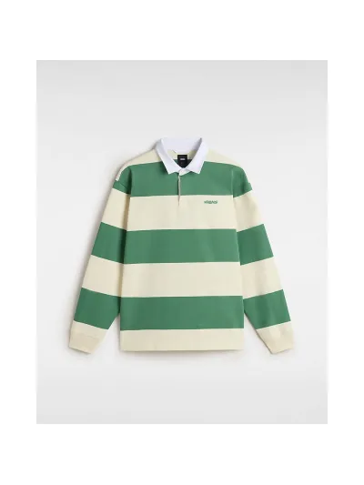 Vans - Ward Stripe Rugby Knit - Galléros Férfi póló