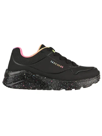 Skechers - Uno Lite / Rainbow Speck - Leány utcai cipő
