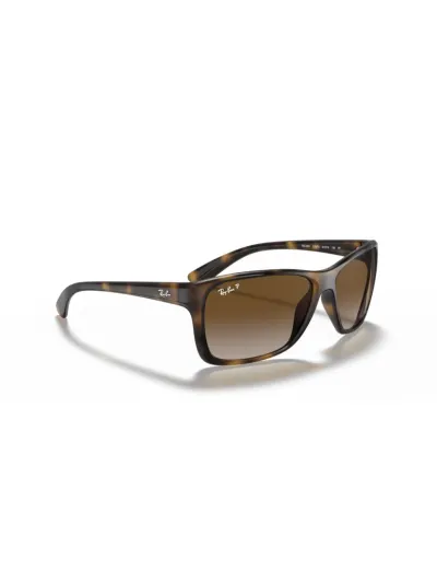 Ray-Ban napszemüveg - Light Havana / Light Grey Gradient Brown Polarized