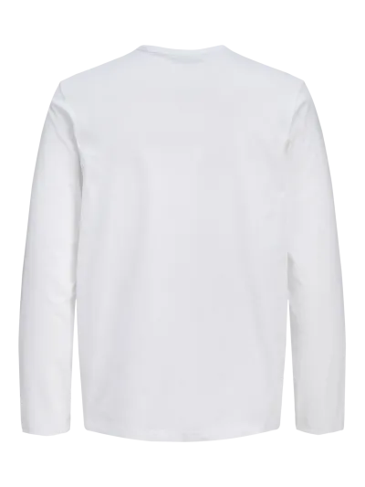 Jack & Jones - COLLEGE / White - Férfi póló