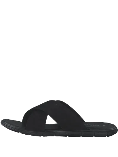 s.Oliver - Bőr Férfi papucs