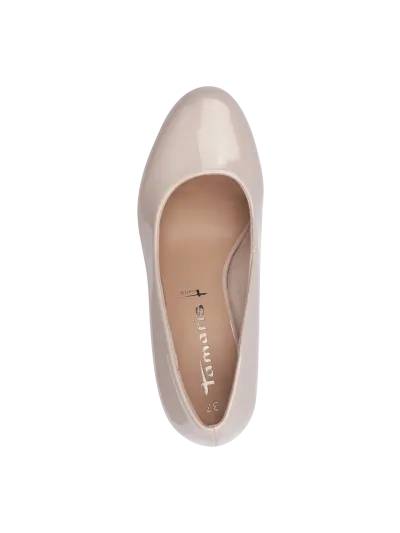 Tamaris - Női magassarkú pömpsz - Púder rózsaszín