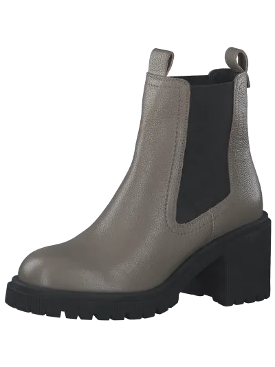 s.Oliver - Bőr Női magassarkú Bokacsizma