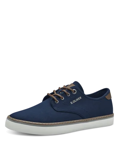 s.Oliver - Vászon sneaker Férfi utcai cipő