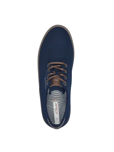 s.Oliver - Vászon sneaker Férfi utcai cipő