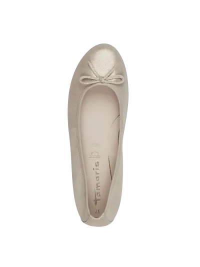 Tamaris - Bőr Női balerina cipő