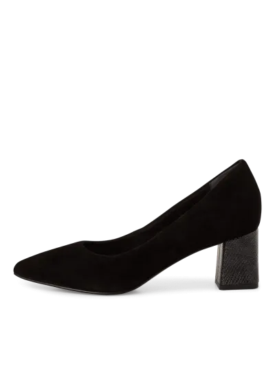 Tamaris - Bőr Magassarkú Női pömpsz