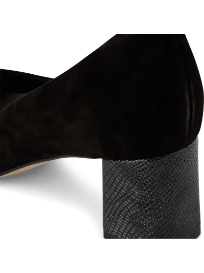 Tamaris - Bőr Magassarkú Női pömpsz