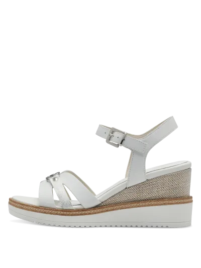 Tamaris - Platformos Bőr Női Szandál