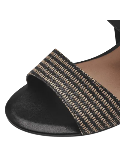 Tamaris - Magassarkú bőr Női Szandál