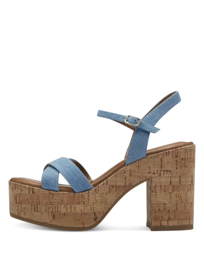 Tamaris - Magassarkú Platformos Női szandál