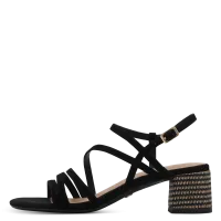 Tamaris - Magassarkú Bőr Női Szandál