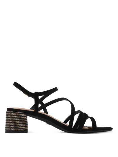 Tamaris - Magassarkú Bőr Női Szandál