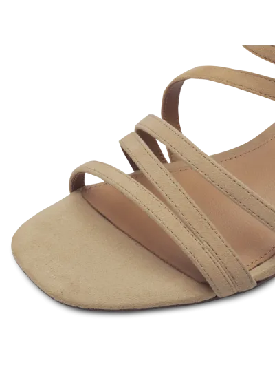 Tamaris - Magassarkú Bőr Női Szandál