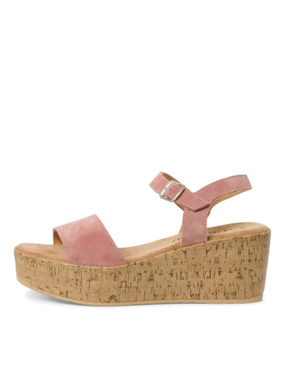 s.Oliver - Platformos Magassarkú Bőr Női Szandál