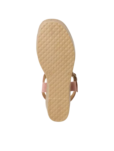 s.Oliver - Platformos Magassarkú Bőr Női Szandál