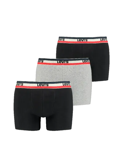 Levi's  - Men sprtswr Logo / Boxer Brief - Férfi boxeralsó szett - 3 db