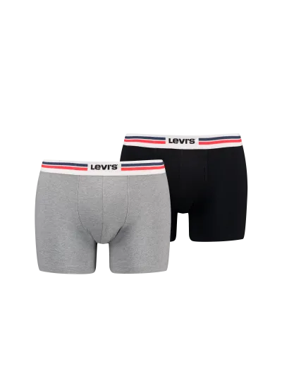 Levi's - Placed Sportswear Logo Boxer Brief - Férfi alsónadrág szett - 2 db