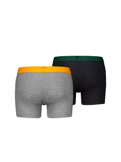 Levi's  - Men Solid Basic / Boxer Brief - Férfi boxeralsó szett - 2 db