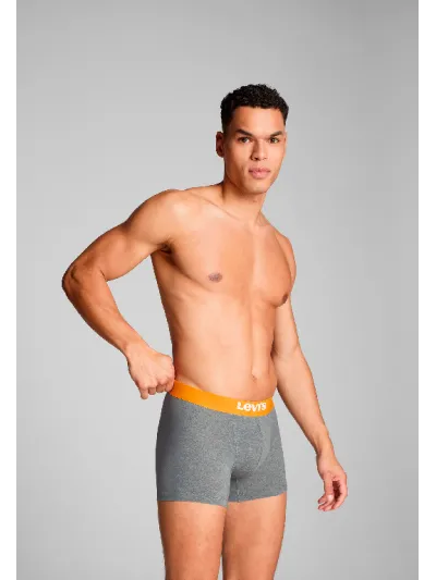 Levi's  - Men Solid Basic / Boxer Brief - Férfi boxeralsó szett - 2 db
