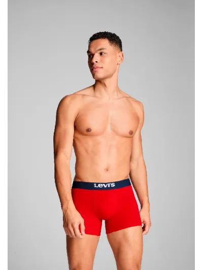 Levi's  - Men Solid Basic / Boxer Brief - Férfi boxeralsó szett - 2 db
