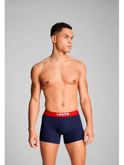 Levi's  - Men Solid Basic / Boxer Brief - Férfi boxeralsó szett - 2 db