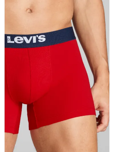Levi's  - Men Solid Basic / Boxer Brief - Férfi boxeralsó szett - 2 db