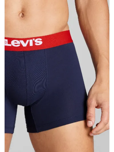 Levi's  - Men Solid Basic / Boxer Brief - Férfi boxeralsó szett - 2 db