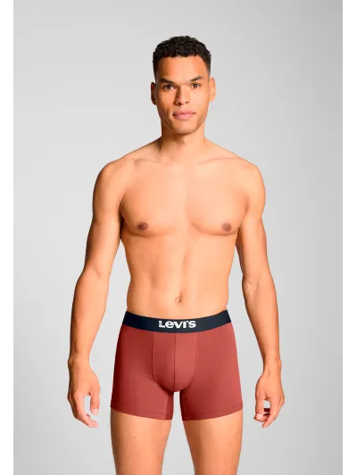 Levi's - Solid Basic Boxer Brief - Férfi alsónadrág szett - 2 db